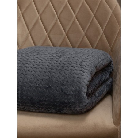 Texrepublic blanket, size 200x220 cm, gray color-2