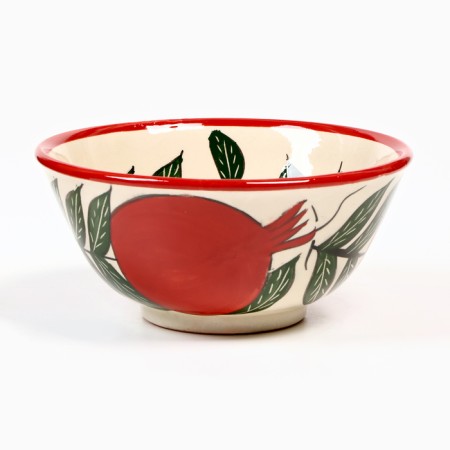 Rishtan ceramics "grenade" 15.5 cm, medium, medium