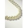Pearl beads "Bride" beads d = 0.8, milk color, 40 cm