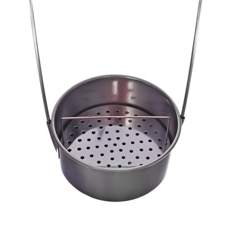 Busmail for art brushes, metal, with a holder, height 4.9 cm-2