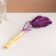 Set of dried flowers "millet", banch length 45 (+/- 6 cm), purple