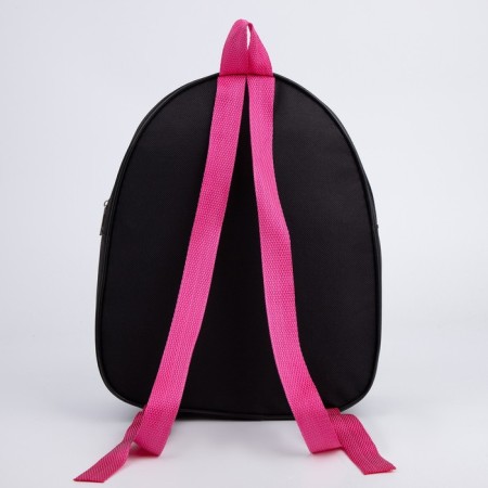 Baby backpack for girls made of artificial leather "Cat", 30x25 cm-4