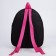 Baby backpack for girls made of artificial leather "Cat", 30x25 cm