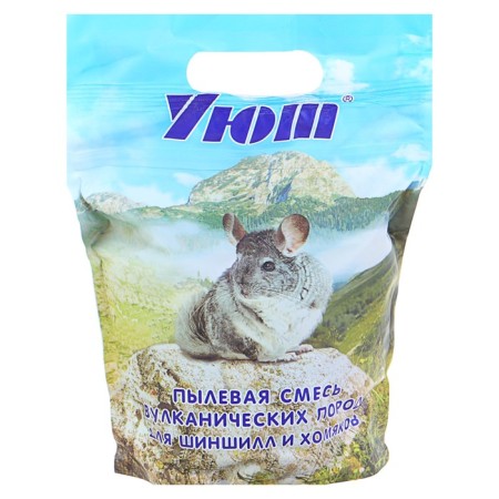 Filler for chinchillas and hamsters "volcanic dust", 1.32 liters