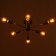 Ceiling chandelier "Orion" 6x60W E27 Color: Chrome