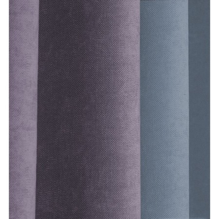 Set of curtains "Canvas", size 200x270 cm, 2 pcs, color purple marengo-3