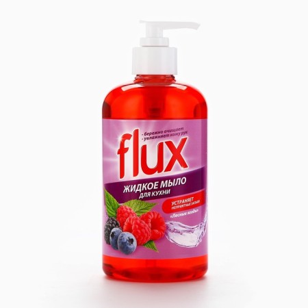 Liquid kitchen soap, 500 ml, aroma of forest berries, FLUX-1