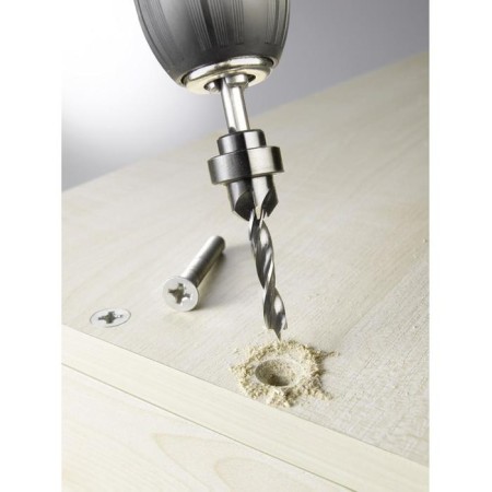 Zenker-Sent and wood drill, 6x93 mm, zenker 13 mm, cone angle 90 °, steel CV and WS 70137-1