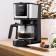 Coffee machine KitFort KT-7217, capsule, 900 watts, 1.25 l, black-silver