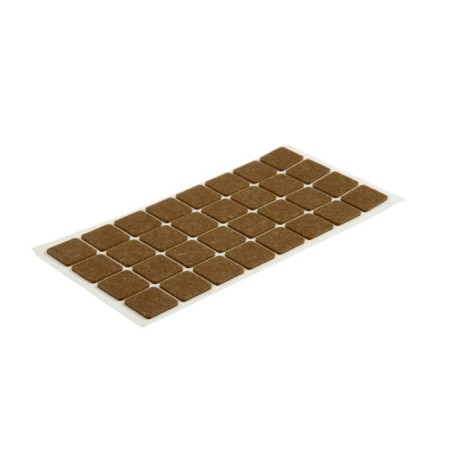 Field of the handle 25x25 mm, 32 pcs., Brown color-1