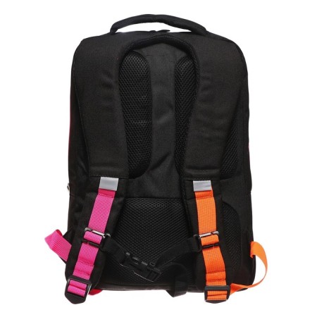 Youth backpack 40 x 28 x 16 cm, Grizzly, ergonomic back, laptop department, black-4