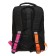 Youth backpack 40 x 28 x 16 cm, Grizzly, ergonomic back, laptop department, black
