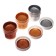 Acrylic paint, set of 6 colors x 20 ml, "ray", metallic