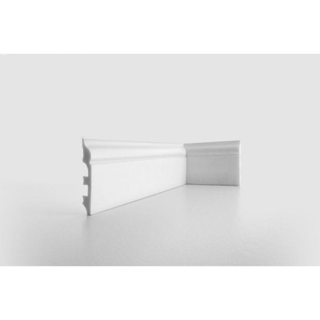 Skirting shock -resistant white 80x13x2000mm-4