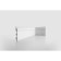 Skirting shock -resistant white 80x13x2000mm