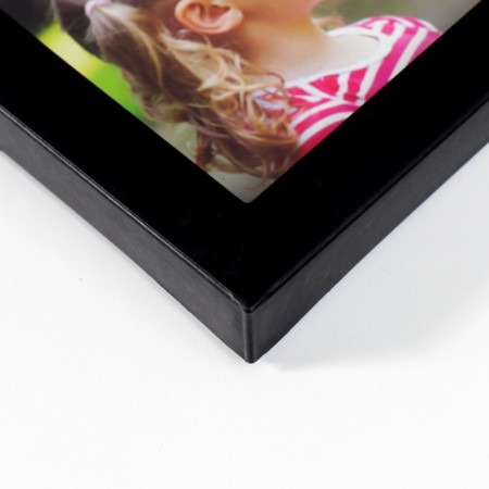 Photo frame plastic in 5 photos 10x15 cm "Mill" black 45x34 cm-1