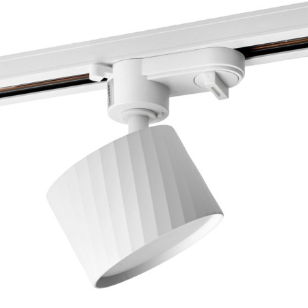 Snow -phase track lamp Feron AL125, IP40, GX53, 15 W, 81x81x105 mm, white color.-3