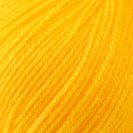 Yarn "caramel" 100% acrylic 175m/50g (104 yellow)-2