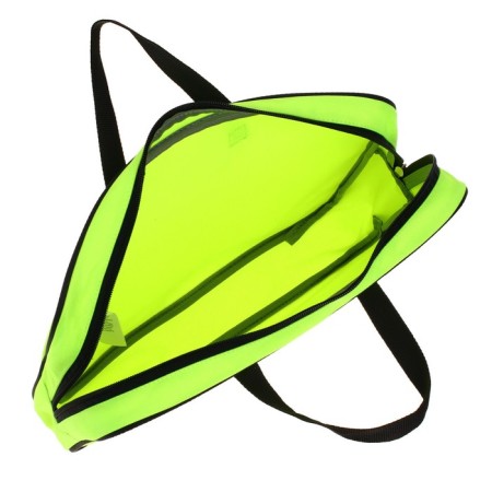 Folder with handles Textile A4, 360 x 290 x 70 mm, Erich Krause Neon Yellow, neon/yellow, 54674-3