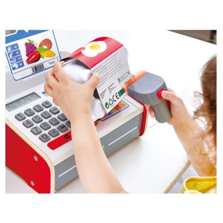 Set of game "Wooden Cashier", with light and sound-7