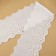 Lace embroidery, 80 mm × 13.7 ± 1 m, white color
