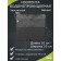 Waterproof island 10 × 10 cm, black