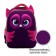 Backpack backpack Calligrata, 39x30x14 cm, "owl", for girls