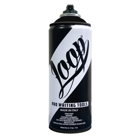 Aerosol paint Loop LP-104 Black 0.4l