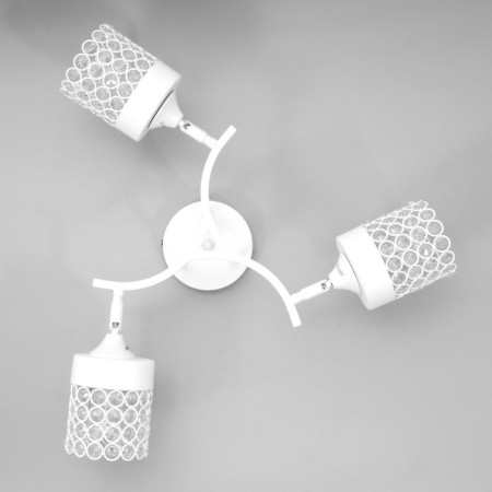 Chandelier gallop "Lika" 3x60W E27 white-8