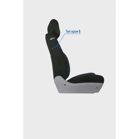 Universal Covers Senator Jacquard California, size m, super -strength jacquard, blue-1