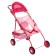 Puppet stroller No. 5, pink/lilac color