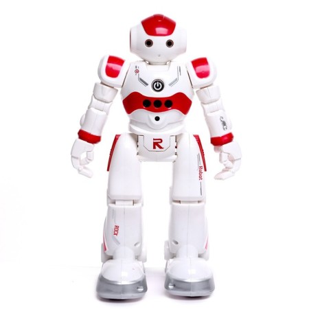 Robo-Dihrug robot, with remote and sensory control, Russian chip, red color-1