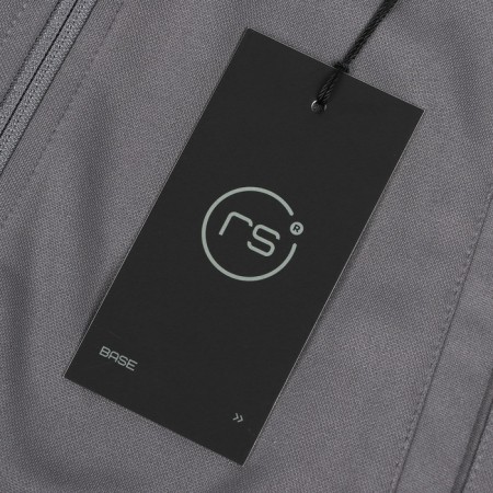 Longslit female Resport, on a zipper, p. 46, the color is gray, basic, with a long sleeve-9