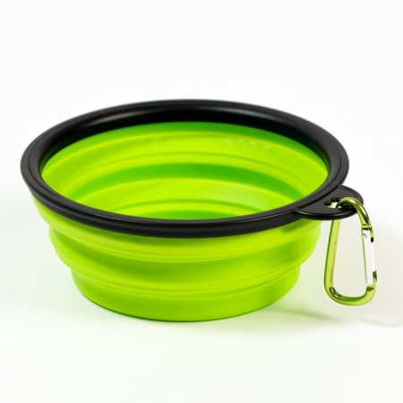 Folding, green bowl, 350 ml, 13 cm-1