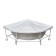 Installation set to the Symmetric bath Santek "San Paulo" 150x150 cm