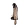 Toyfa Xlover penis nozzle, with vibration, tp, 14.5 cm, black color