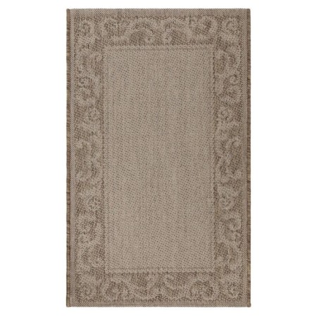 Side carpet, size 50x80 cm, color BEIGE/Brown