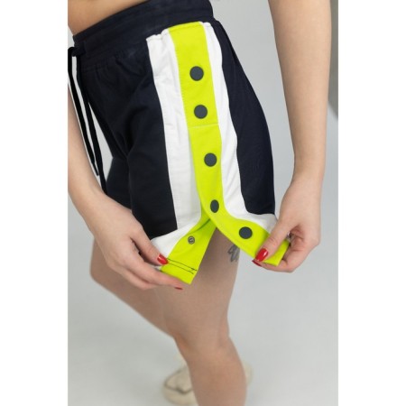 Women's shorts ise, size 50 cm, dark blue color-1