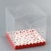 Confectionery box, chest, packaging, with love, 20 x 20 x 20 cm