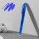 The fabric handle is thermal -based, the color is blue