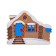 Developing book from felt "House of Santa Claus"