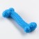 A set of toys for medium dogs "bone (16 cm) and rope (90-100 g)", blue