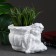 Figure Kashpo "Angel Karapuz", white 0.4 l/ 18x14x14cm