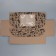 Box a gift team with a window, packaging, “best”, brown, 27x10x21 cm