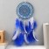 Dreams "Mandala with blue feathers" 60x15x0.7 cm
