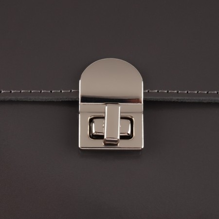 Bag Fraille, 2.3 × 3.5 cm, pearl silver color-4