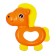 A set of rattles "kids", with elastic elements, 4 pcs, crumb I