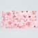 Capcake box, confectionery packaging, 2 cells "Pink flowers", 16 x 8 x 11.5 cm