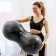 Fitball oval Onlytop, 77x40x40 cm, 900 g, Mix color