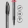Ballic handle Erichkrause Neo Original, needle node 0.7 mm, black ink black